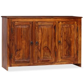 Aparador de madera maciza de sheesham 115x35x75 cm