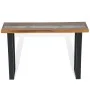 Teak console table 100x35x75 cm by vidaXL, Side tables - Ref: Foro24-245065, Price: 212,11 €, Discount: %