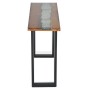 Teak console table 100x35x75 cm by vidaXL, Side tables - Ref: Foro24-245065, Price: 215,49 €, Discount: %