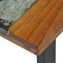 Teak console table 100x35x75 cm by vidaXL, Side tables - Ref: Foro24-245065, Price: 212,11 €, Discount: %