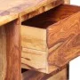 Desk with 1 drawer and 1 solid sheesham wood cabinet by vidaXL, Desks - Ref: Foro24-244359, Price: 167,04 €, Discount: %