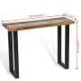 Teak console table 100x35x75 cm by vidaXL, Side tables - Ref: Foro24-245065, Price: 212,11 €, Discount: %