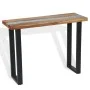 Teak console table 100x35x75 cm by vidaXL, Side tables - Ref: Foro24-245065, Price: 212,11 €, Discount: %
