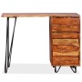 Schreibtisch mit 1 Schublade und 1 Schrank aus massivem Palisanderholz von vidaXL, Schreibtische - Ref: Foro24-244359, Preis:...