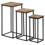 Set of tables for plants 3 units recycled teak by vidaXL, Side tables - Ref: Foro24-246088, Price: 171,08 €, Discount: %