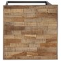 Set of tables for plants 3 units recycled teak by vidaXL, Side tables - Ref: Foro24-246088, Price: 174,85 €, Discount: %