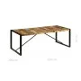 Esstisch aus recyceltem Massivholz, 220 x 100 x 75 cm von vidaXL, Küchen- und Esstische - Ref: Foro24-247409, Preis: 371,20 €...
