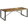 Esstisch aus recyceltem Massivholz, 220 x 100 x 75 cm von vidaXL, Küchen- und Esstische - Ref: Foro24-247409, Preis: 371,20 €...