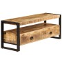 Mueble para TV madera maciza de mango 120x35x45 cm de vidaXL, Muebles TV - Ref: Foro24-247402, Precio: 205,03 €, Descuento: %