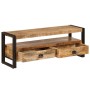 Mueble para TV madera maciza de mango 120x35x45 cm de vidaXL, Muebles TV - Ref: Foro24-247402, Precio: 205,03 €, Descuento: %