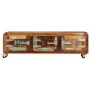 Mueble para la TV madera maciza reciclada 120x30x37 cm de vidaXL, Muebles TV - Ref: Foro24-247513, Precio: 241,62 €, Descuent...