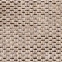 Alfombrilla autoadhesiva escalera sisal 15 uds beige 56x17x3 cm