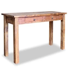 Solid recycled wood console table 123x42x75 cm by vidaXL, Side tables - Ref: Foro24-244494, Price: 223,15 €, Discount: %