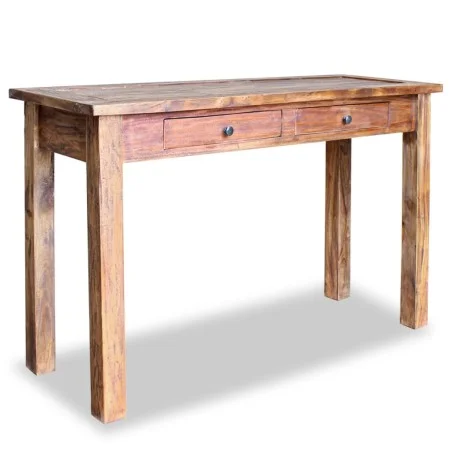 Solid recycled wood console table 123x42x75 cm by vidaXL, Side tables - Ref: Foro24-244494, Price: 223,15 €, Discount: %