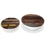 Set schalenförmiger Couchtisch 2 Stück recyceltes Holz weiß von vidaXL, Couchtisch - Ref: Foro24-245256, Preis: 126,52 €, Rab...