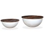 Set schalenförmiger Couchtisch 2 Stück recyceltes Holz weiß von vidaXL, Couchtisch - Ref: Foro24-245256, Preis: 127,39 €, Rab...