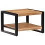 Couchtisch aus massivem Akazienholz, 60 x 60 x 40 cm von vidaXL, Couchtisch - Ref: Foro24-247586, Preis: 123,37 €, Rabatt: %