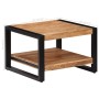 Mesa de centro de madera maciza de acacia 60x60x40 cm de vidaXL, Mesas de centro - Ref: Foro24-247586, Precio: 125,36 €, Desc...