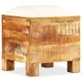 Solid recycled wood storage bench 40x40x45 cm by vidaXL, Storage trunks - Ref: Foro24-245138, Price: 109,60 €, Discount: %