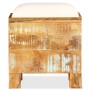 Solid recycled wood storage bench 40x40x45 cm by vidaXL, Storage trunks - Ref: Foro24-245138, Price: 117,37 €, Discount: %