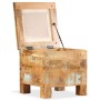 Aufbewahrungsbank aus massivem Recyclingholz 40x40x45 cm von vidaXL, Aufbewahrungskisten - Ref: Foro24-245138, Preis: 117,37 ...