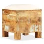 Solid recycled wood storage bench 40x40x45 cm by vidaXL, Storage trunks - Ref: Foro24-245138, Price: 109,60 €, Discount: %