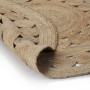 Runder Teppich mit geflochtenem Jute-Design, 120 cm von vidaXL, Teppiche - Ref: Foro24-245343, Preis: 48,76 €, Rabatt: %