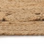 Runder Teppich mit geflochtenem Jute-Design, 120 cm von vidaXL, Teppiche - Ref: Foro24-245343, Preis: 48,76 €, Rabatt: %