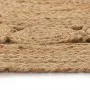 Runder Teppich mit geflochtenem Jute-Design, 120 cm von vidaXL, Teppiche - Ref: Foro24-245343, Preis: 43,64 €, Rabatt: %