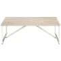 Couchtisch aus massivem Mangoholz 110x110x36 cm von vidaXL, Couchtisch - Ref: Foro24-247698, Preis: 205,08 €, Rabatt: %