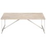 Solid mango wood coffee table 110x110x36 cm by vidaXL, Coffee table - Ref: Foro24-247698, Price: 208,24 €, Discount: %