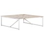 Solid mango wood coffee table 110x110x36 cm by vidaXL, Coffee table - Ref: Foro24-247698, Price: 208,24 €, Discount: %