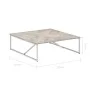 Couchtisch aus massivem Mangoholz 110x110x36 cm von vidaXL, Couchtisch - Ref: Foro24-247698, Preis: 205,08 €, Rabatt: %