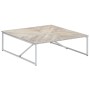 Solid mango wood coffee table 110x110x36 cm by vidaXL, Coffee table - Ref: Foro24-247698, Price: 208,24 €, Discount: %