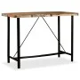 Mesa de bar de madera maciza reciclada 150x70x107 cm de vidaXL, Mesas de cocina y de comedor - Ref: Foro24-245441, Precio: 37...