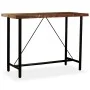 Mesa de bar de madera maciza reciclada 150x70x107 cm de vidaXL, Mesas de cocina y de comedor - Ref: Foro24-245441, Precio: 37...