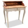Schreibtisch aus recyceltem Massivholz, 80 x 40 x 92 cm von vidaXL, Schreibtische - Ref: Foro24-244503, Preis: 181,86 €, Raba...
