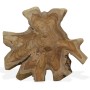 Mesa de centro de teca genuina 80x70x38 cm de vidaXL, Mesas de centro - Ref: Foro24-244550, Precio: 203,91 €, Descuento: %