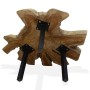 Mesa de centro de teca genuina 80x70x38 cm de vidaXL, Mesas de centro - Ref: Foro24-244550, Precio: 203,91 €, Descuento: %