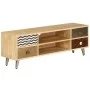 Mueble de TV de madera maciza de mango 120x30x40 cm by vidaXL, TV Furniture - Ref: Foro24-247340, Price: 156,13 €, Discount: %