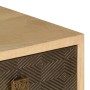 Mueble de TV de madera maciza de mango 120x30x40 cm de vidaXL, Muebles TV - Ref: Foro24-247340, Precio: 157,95 €, Descuento: %