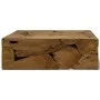 Brauner Couchtisch aus echtem Teakholz, 90 x 50 x 30 cm von vidaXL, Couchtisch - Ref: Foro24-244558, Preis: 238,25 €, Rabatt: %