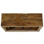 Mesa de centro de teca genuina marrón 90x50x30 cm de vidaXL, Mesas de centro - Ref: Foro24-244558, Precio: 243,13 €, Descuent...