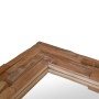 Espejo decorativo cuadrado teca 60x60 cm de vidaXL, Espejos - Ref: Foro24-244562, Precio: 124,41 €, Descuento: %