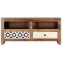 Mueble de TV madera maciza de Sheesham 90x30x40 cm de vidaXL, Muebles TV - Ref: Foro24-247734, Precio: 113,80 €, Descuento: %