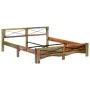 Recycled solid wood bed frame 180x200 cm by vidaXL, Beds and slatted bases - Ref: Foro24-247668, Price: 389,28 €, Discount: %
