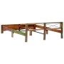 Recycled solid wood bed frame 180x200 cm by vidaXL, Beds and slatted bases - Ref: Foro24-247668, Price: 397,76 €, Discount: %