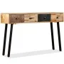 Solid recycled teak wood console table 120x30x76 cm by vidaXL, Side tables - Ref: Foro24-245403, Price: 223,35 €, Discount: %