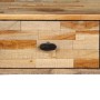 Solid recycled teak wood console table 120x30x76 cm by vidaXL, Side tables - Ref: Foro24-245403, Price: 227,56 €, Discount: %