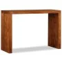 Solid wood console table with honey finish 110x40x76 cm by vidaXL, Side tables - Ref: Foro24-244671, Price: 215,38 €, Discoun...